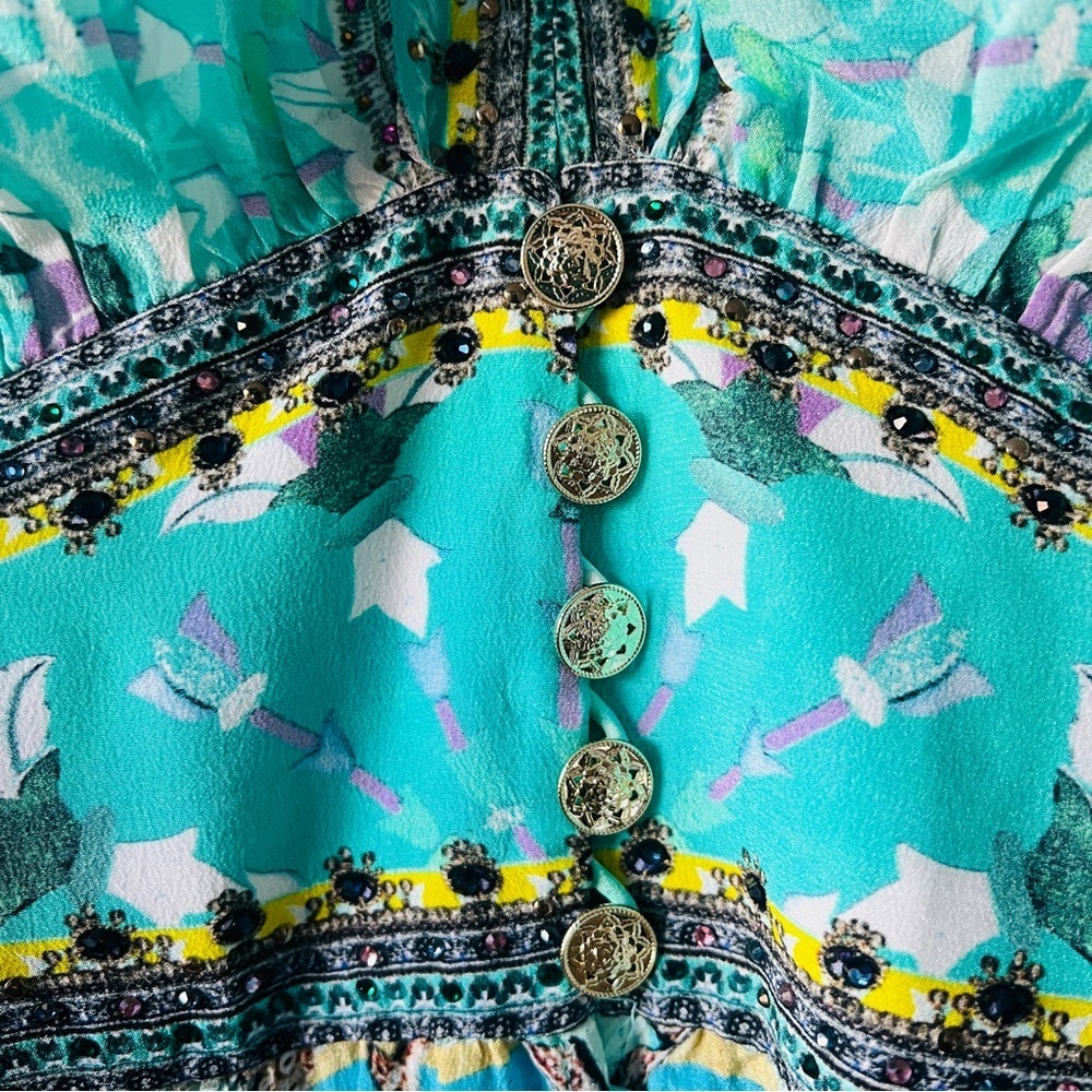 Camilla Button Dress With Shaped Waistband
Turn Back Time Size Mediumββ - Picture 5 of 10